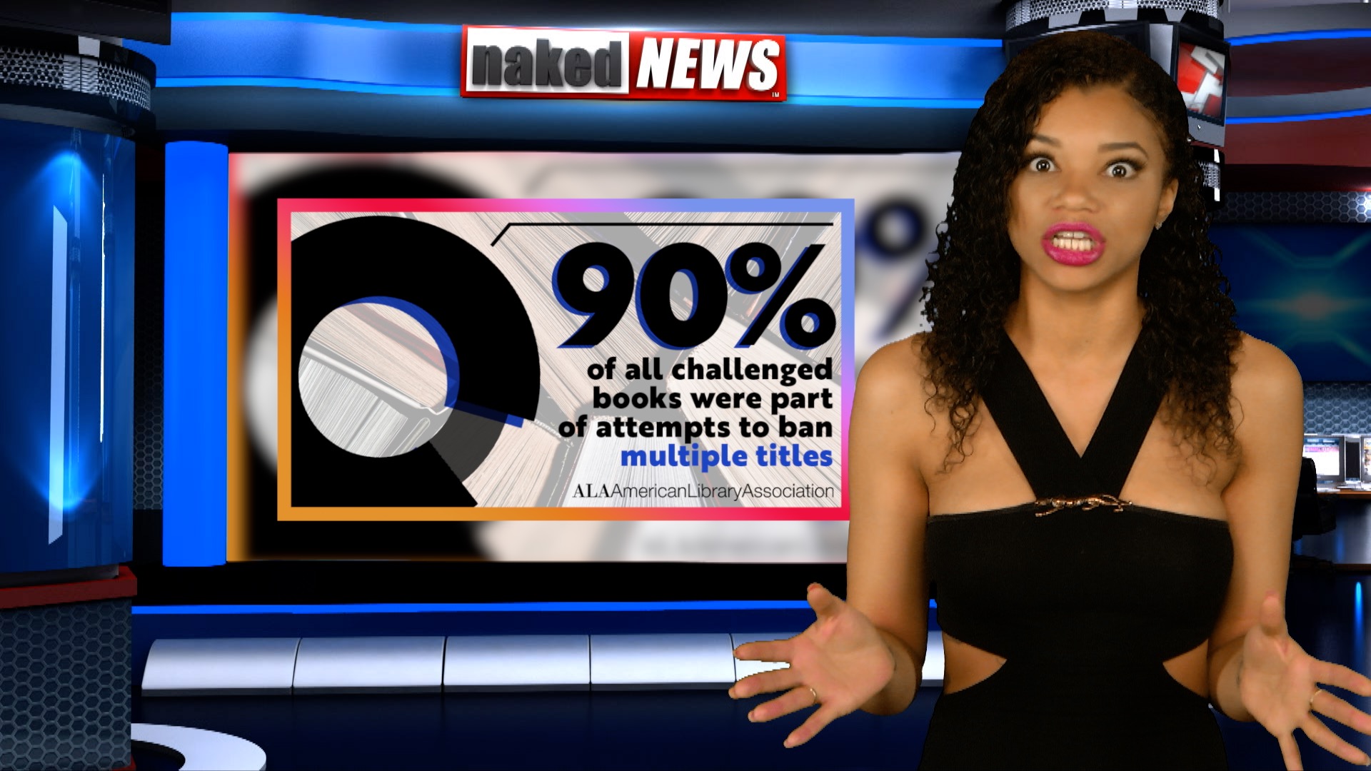 Tia Larose In News Off The Top