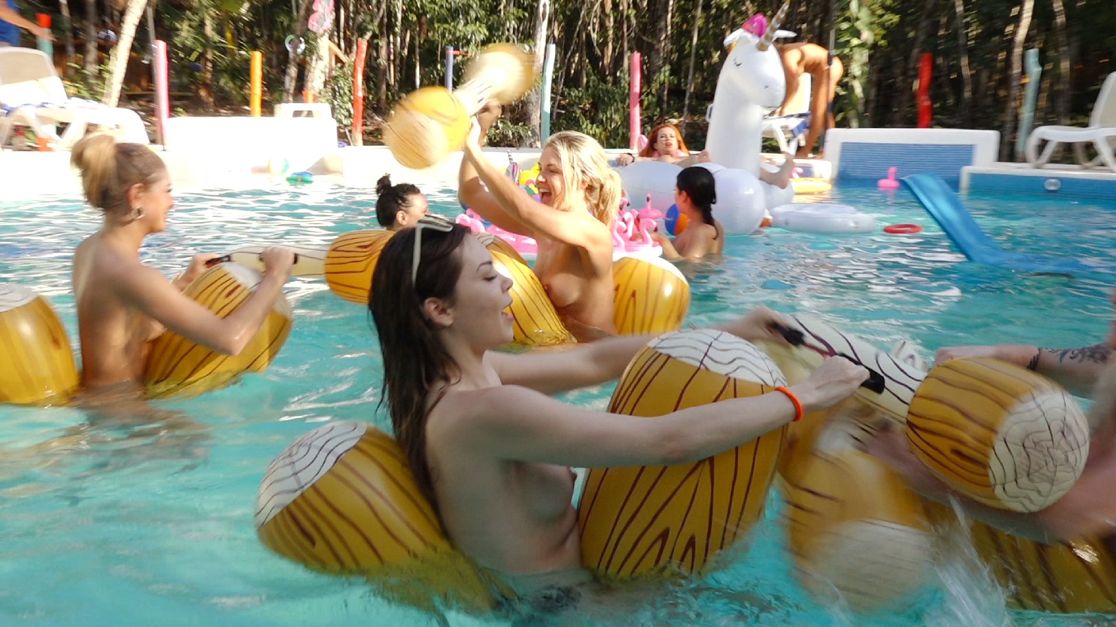 Eila Adams, Marina Valmont, Cecelia Sommer In Naked & Uncut