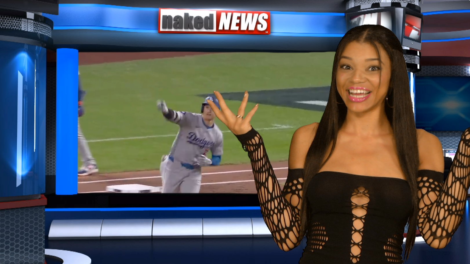Tia Larose In News Off The Top