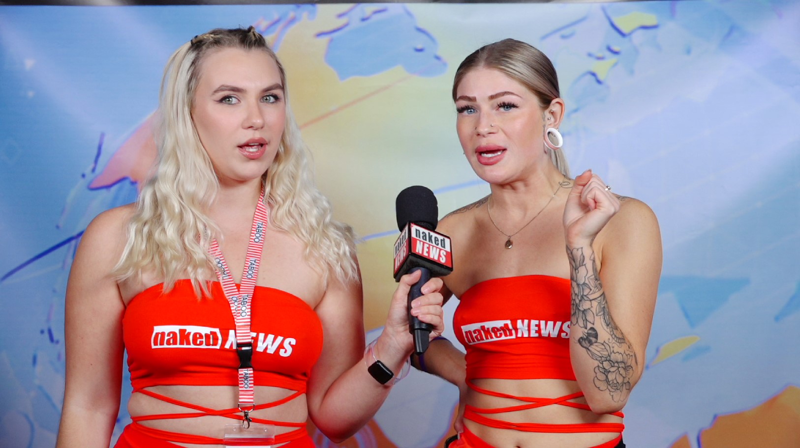 Eila Adams, Cecelia Sommer, Angel Banks, Maisey Monroe In Naked In The Streets