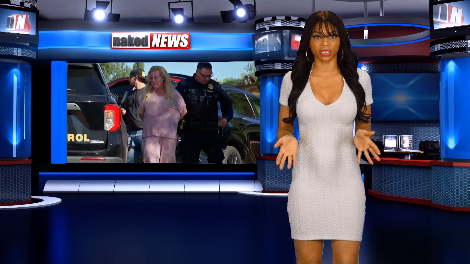 Tia Larose In News Off The Top