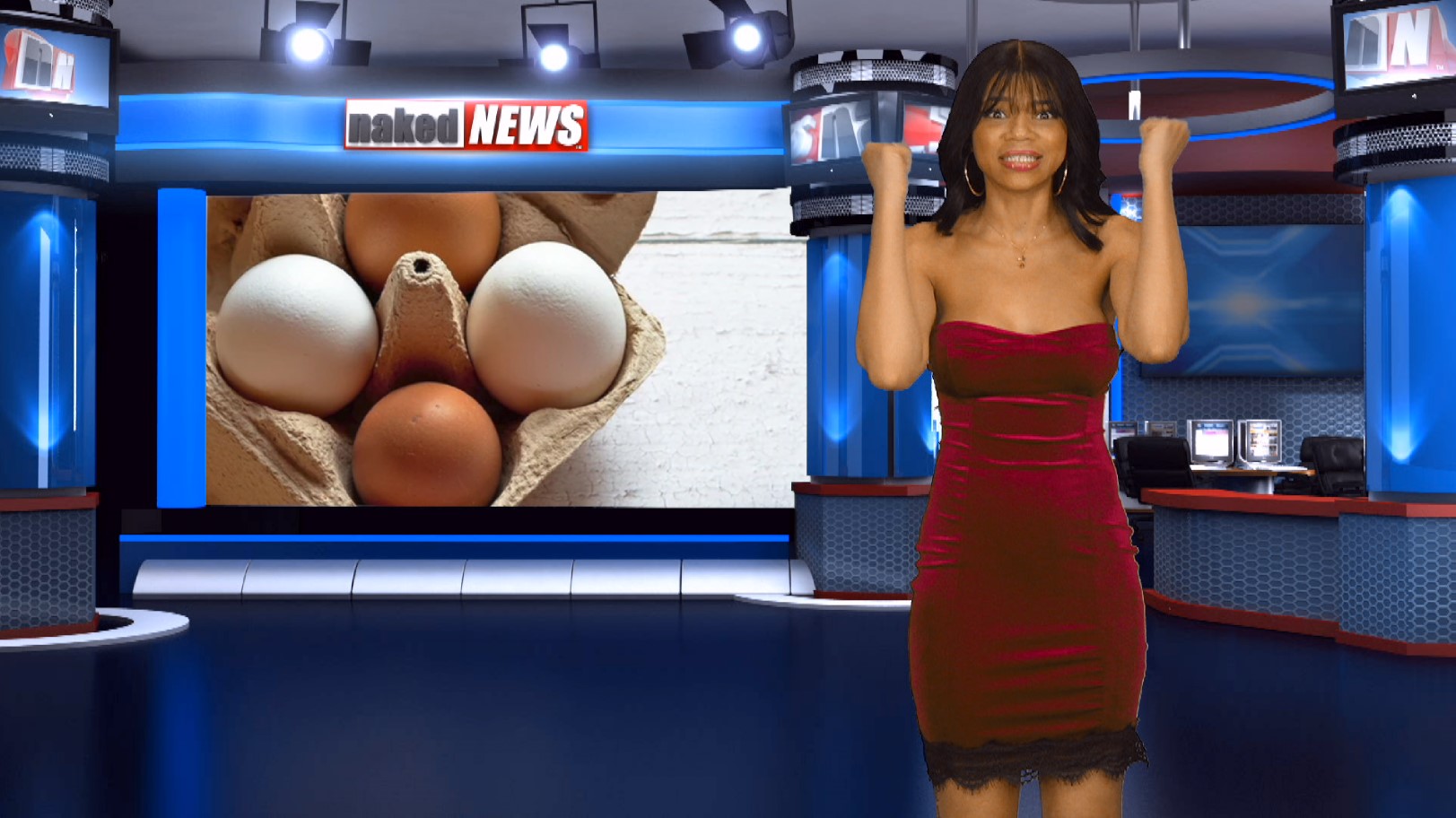 Tia Larose In News Off The Top