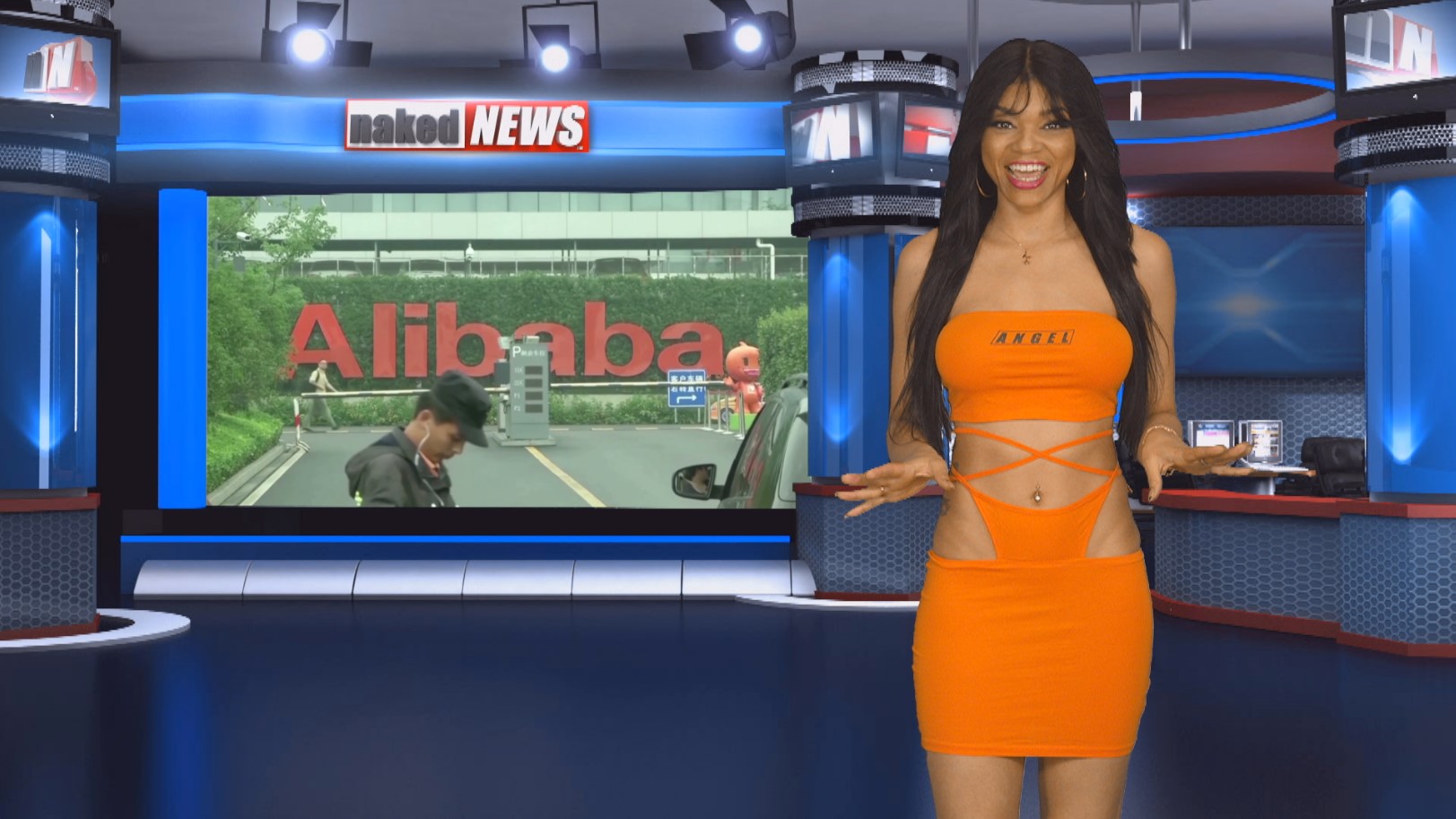 Tia Larose In News Off The Top