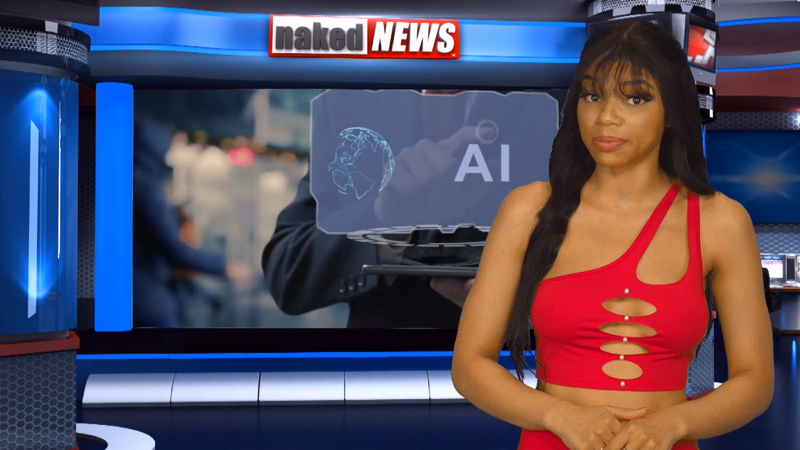 Tia Larose In News Off The Top