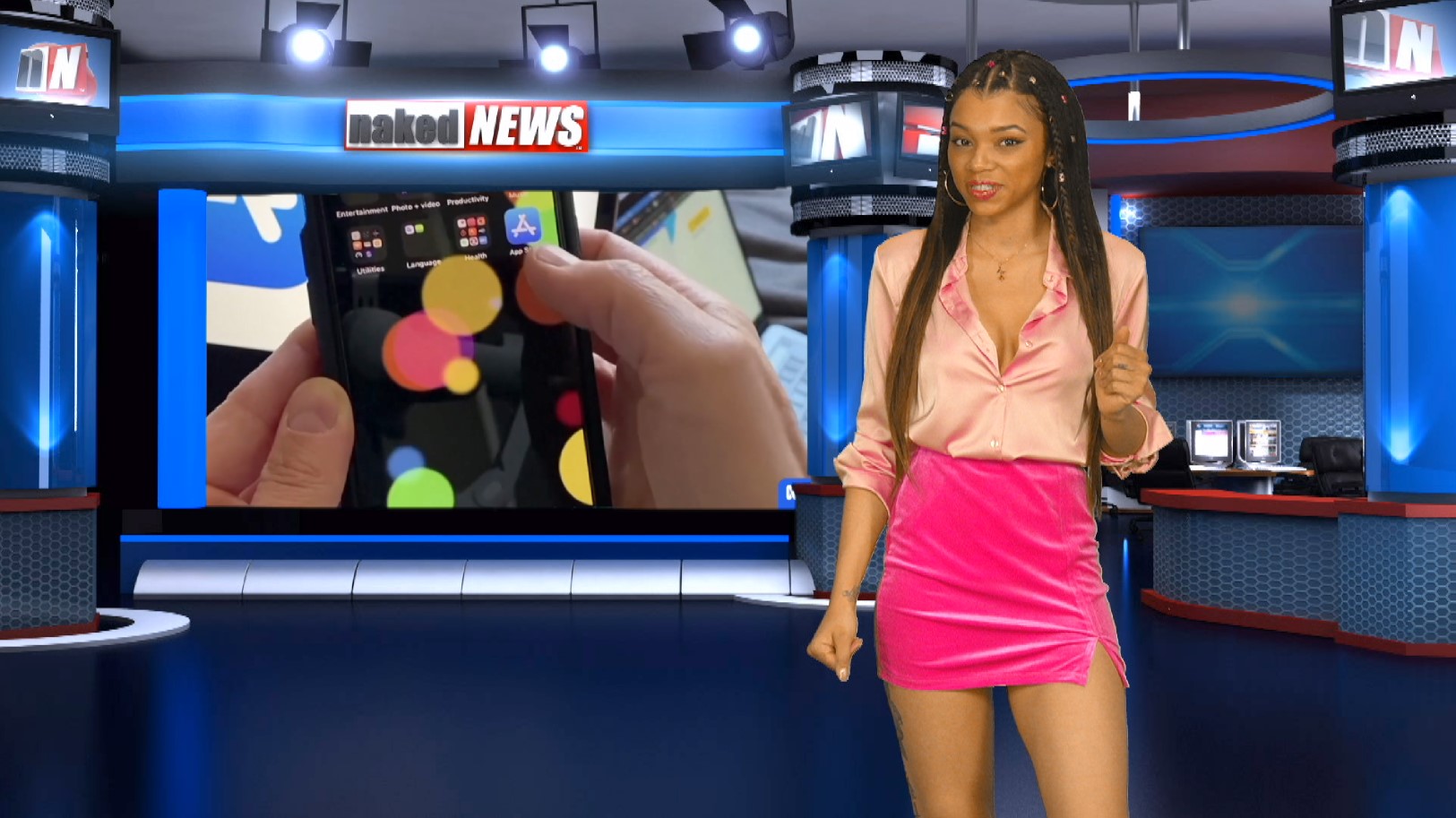 Tia Larose In News Off The Top