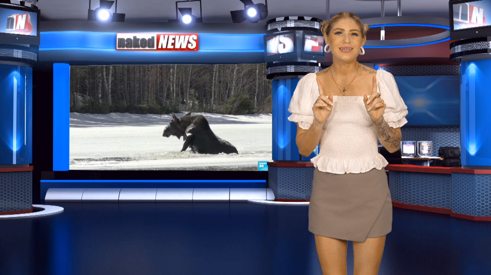 Cecelia Sommer In News Off The Top
